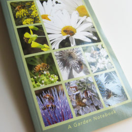front cover of garden notebook